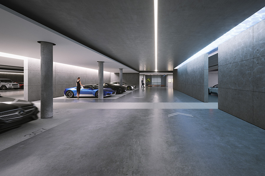 Armani Beach Residences at Palm Jumeirah — exterior view in Palm Jumeirah