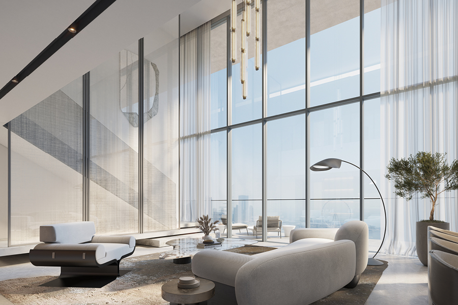 W Residences at Dubai Harbour — vue extérieure à Dubai