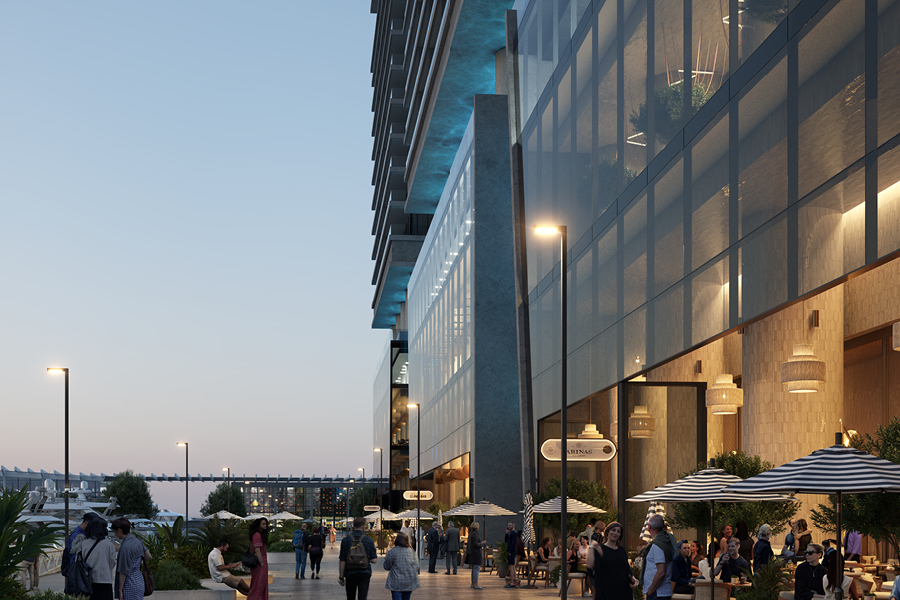 W Residences at Dubai Harbour — vue extérieure à Dubai