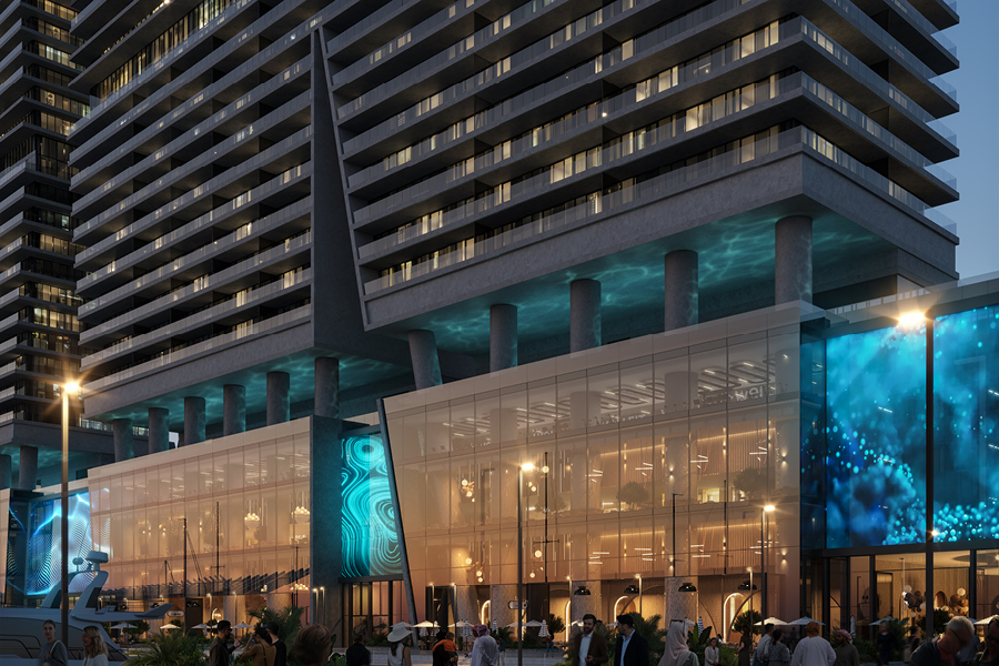 W Residences at Dubai Harbour — vue extérieure à Dubai