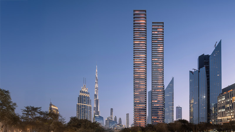Akala Hotel & Residences — vue extérieure à Dubai