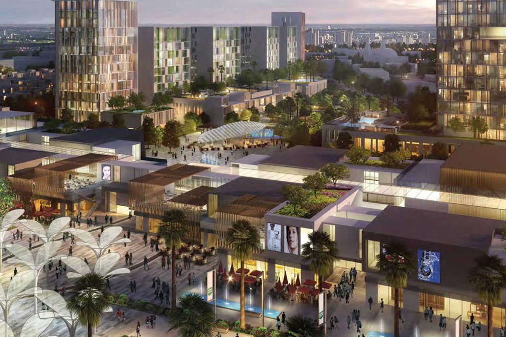 The Pulse Boulevard Apartments — vue extérieure à Dubai South (DWC)