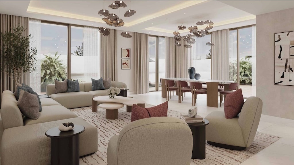 Hayat by Dubai South — vue intérieure