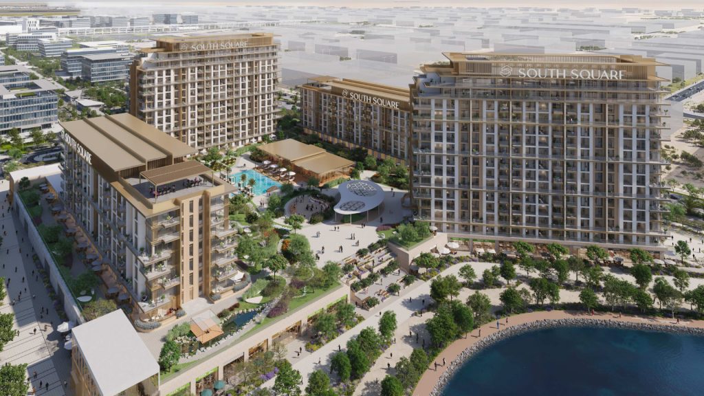 South Square — exterior view in Dubai South (DWC)