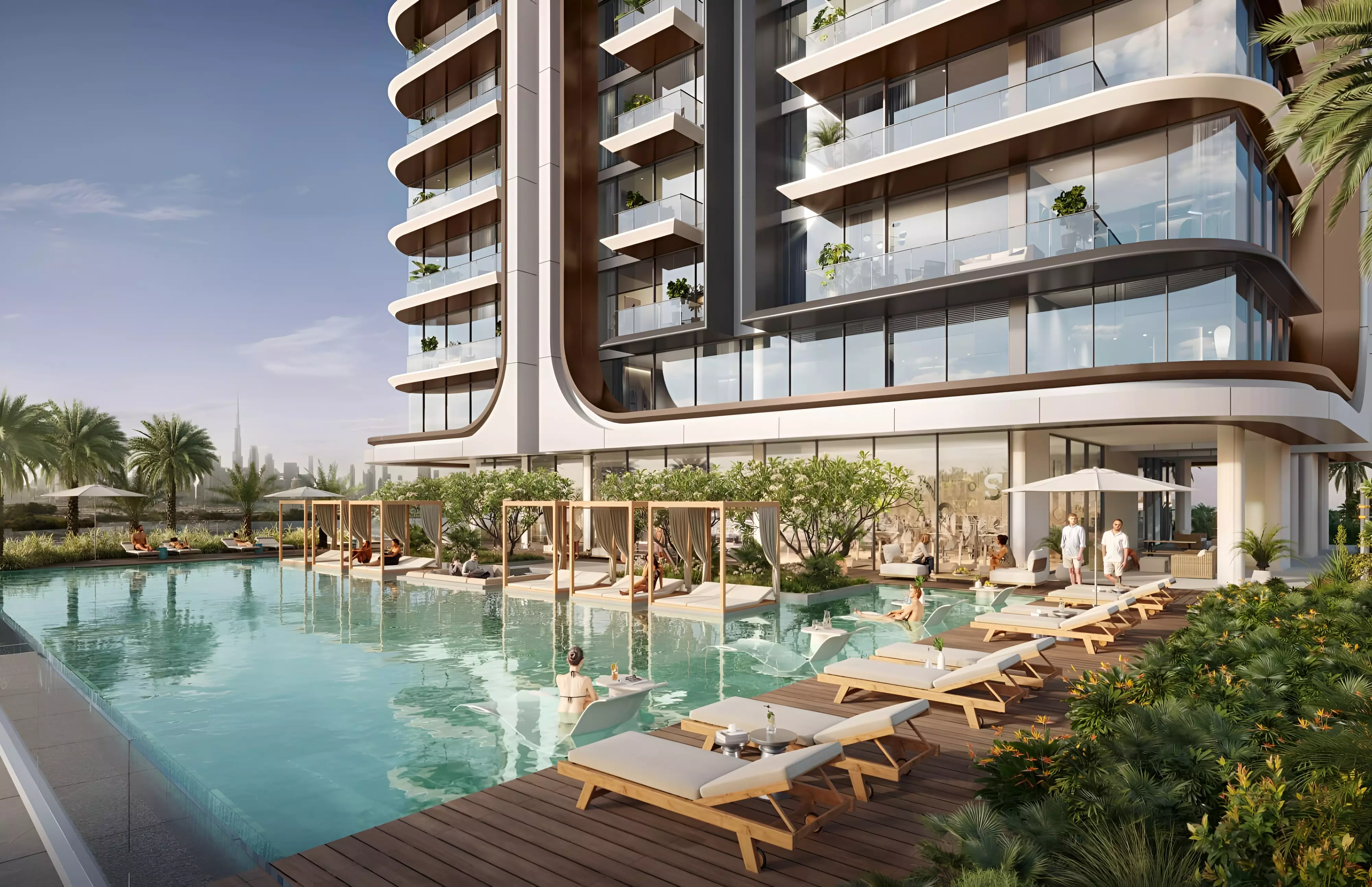 Belmore Residences — exterior view in Mohammed Bin Rashid City (MBR City)