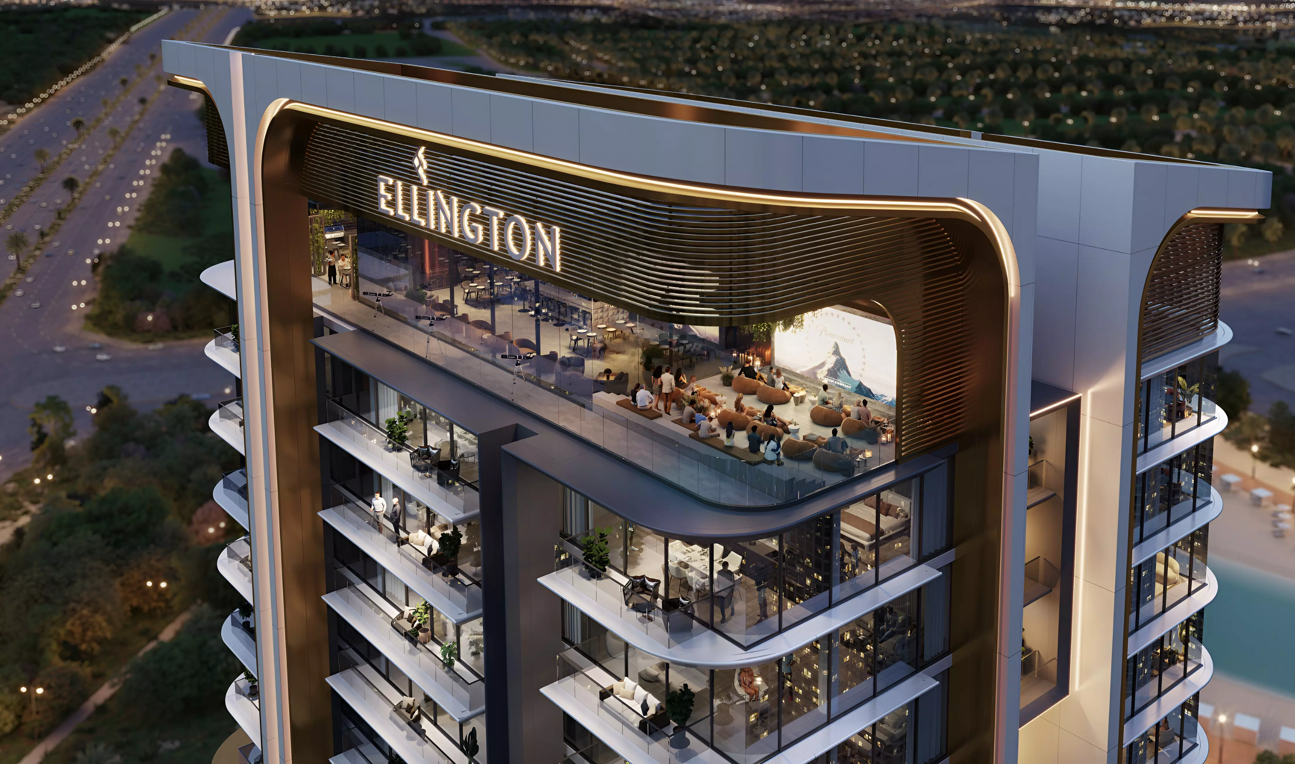 Belmore Residences — exterior view in Mohammed Bin Rashid City (MBR City)