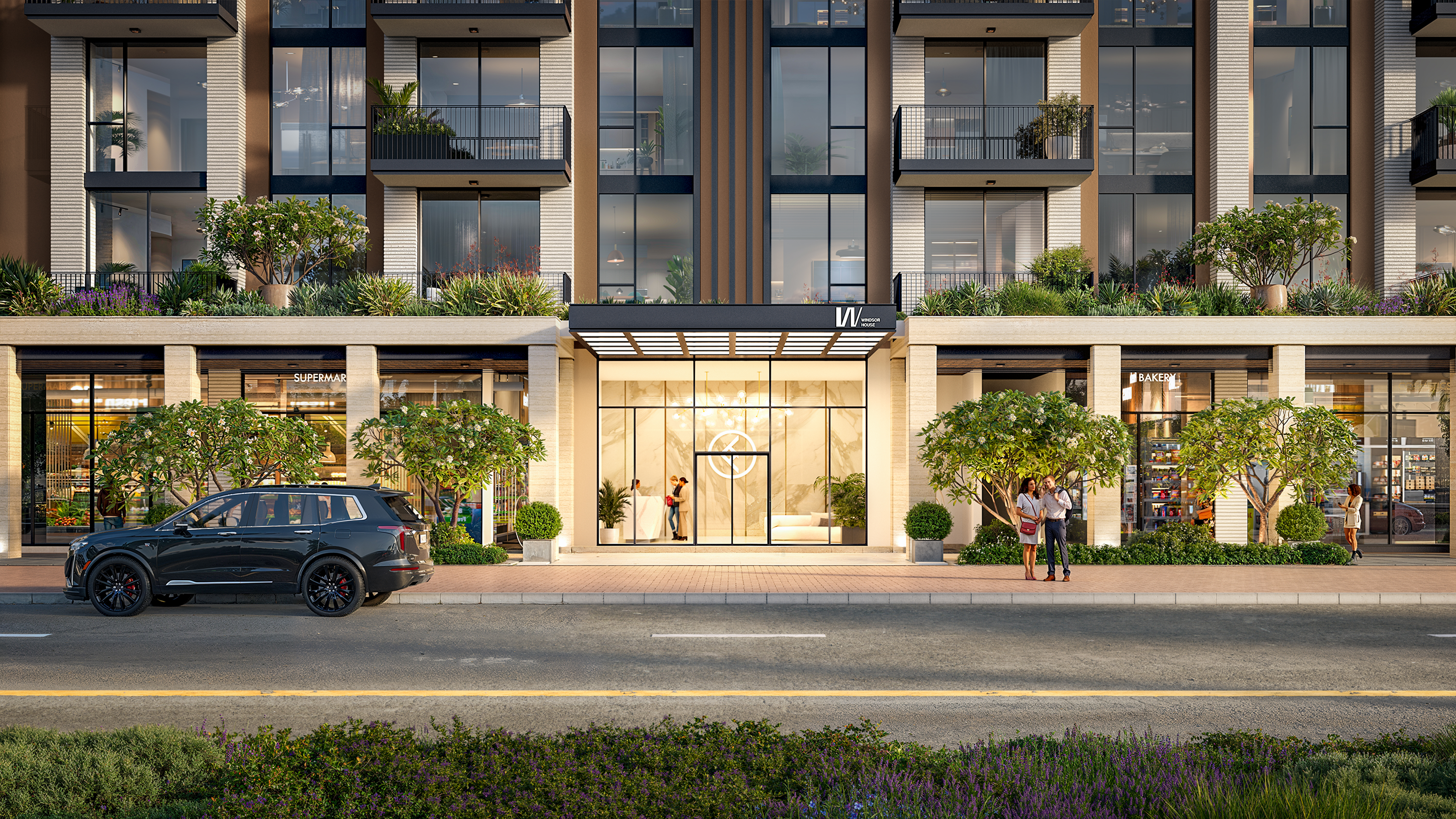 Windsor House — exterior view in Dubai South (DWC)