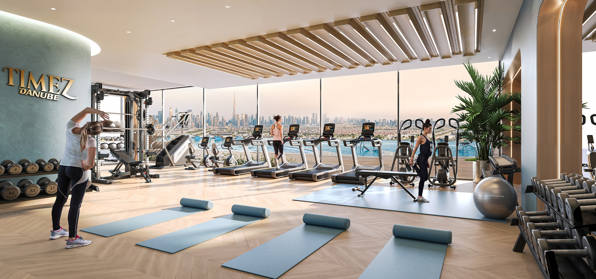 Timez by Danube — exterior view in Dubai Silicon Oasis