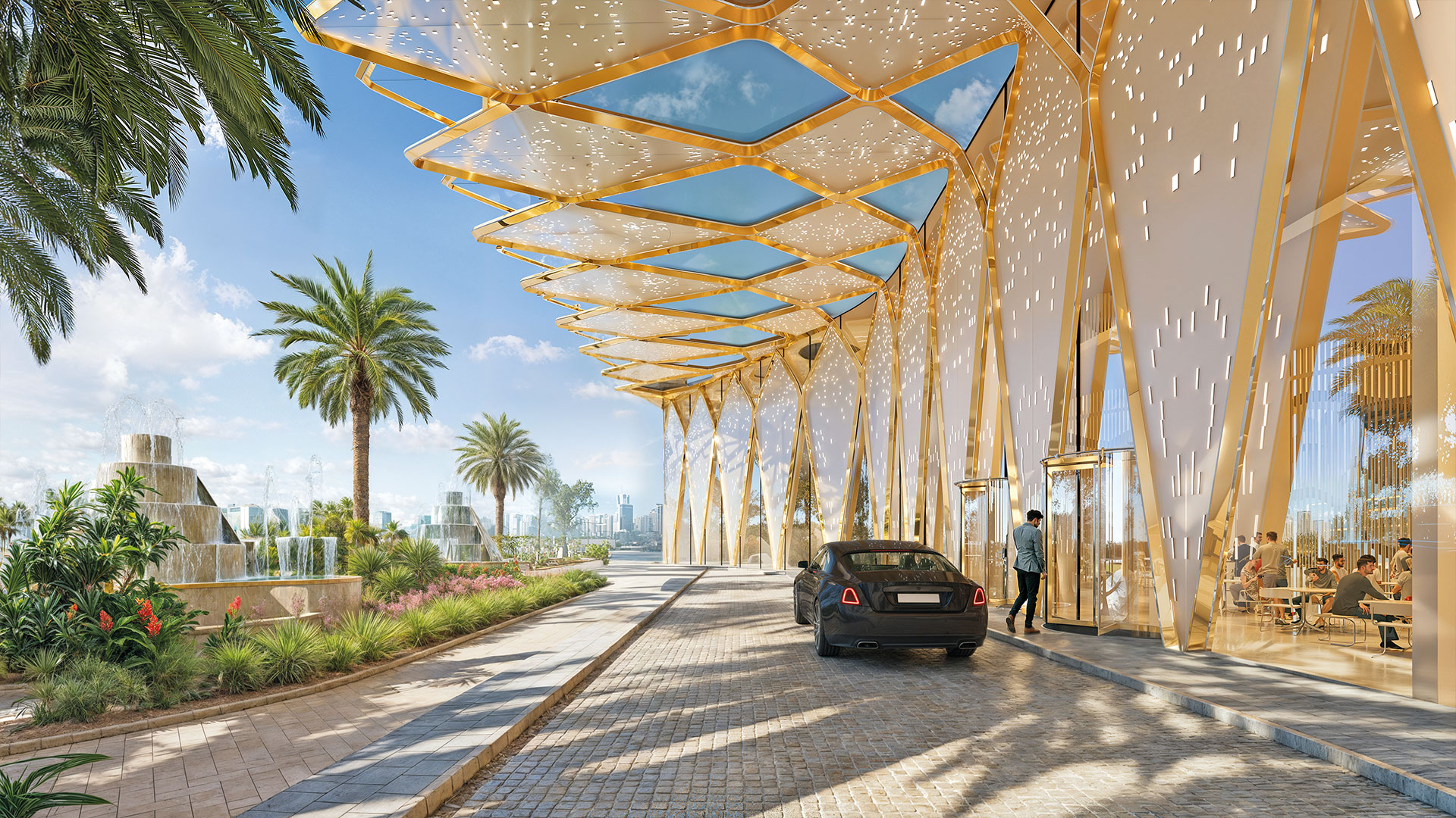 Timez by Danube — exterior view in Dubai Silicon Oasis