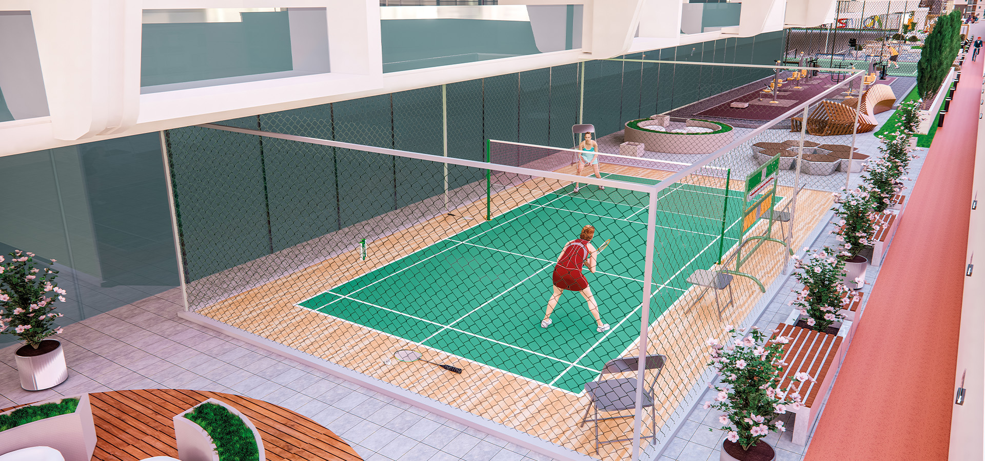 Sportz by Danube — exterior view in Dubai Sports City