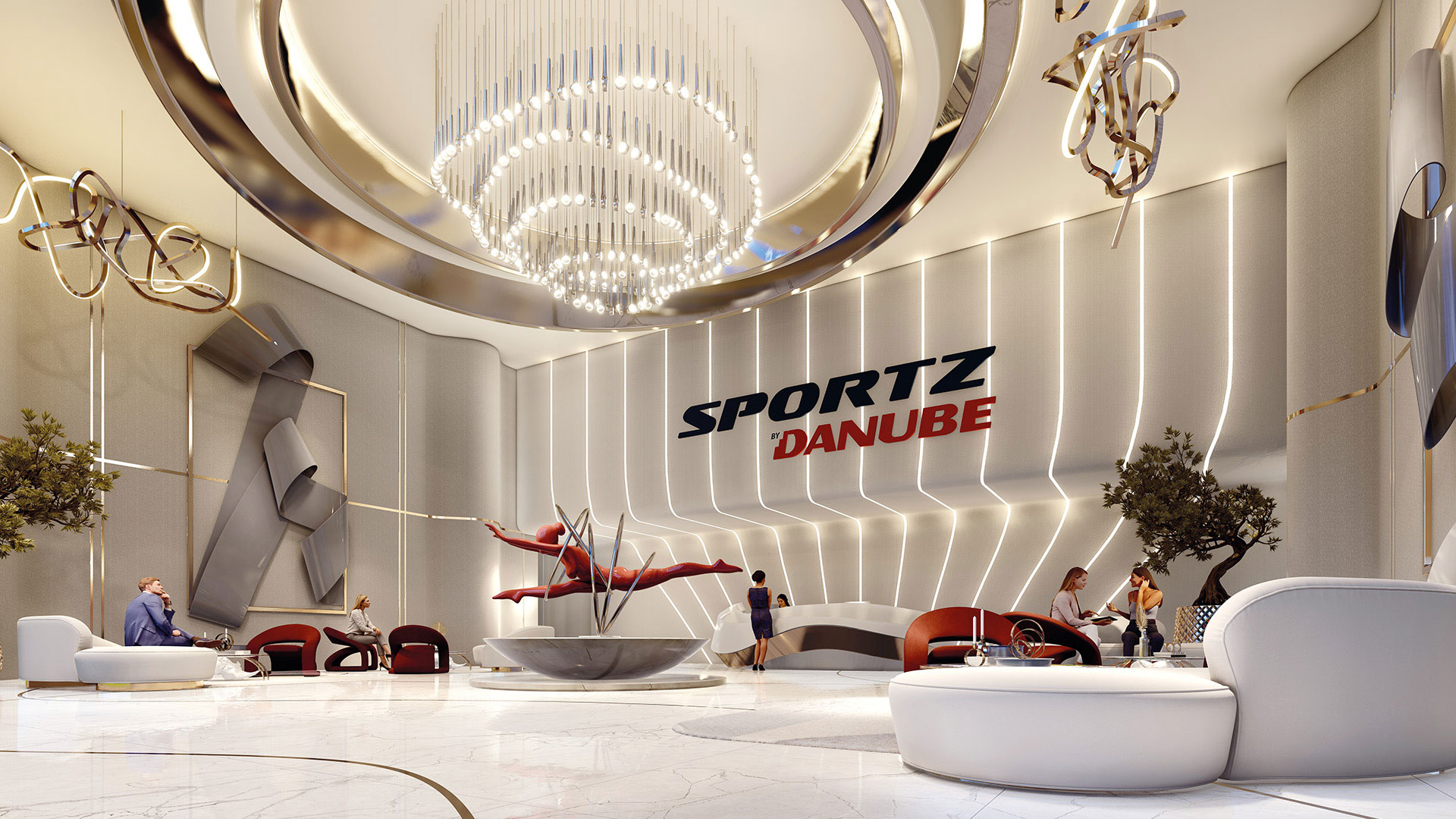 Sportz by Danube — interior render