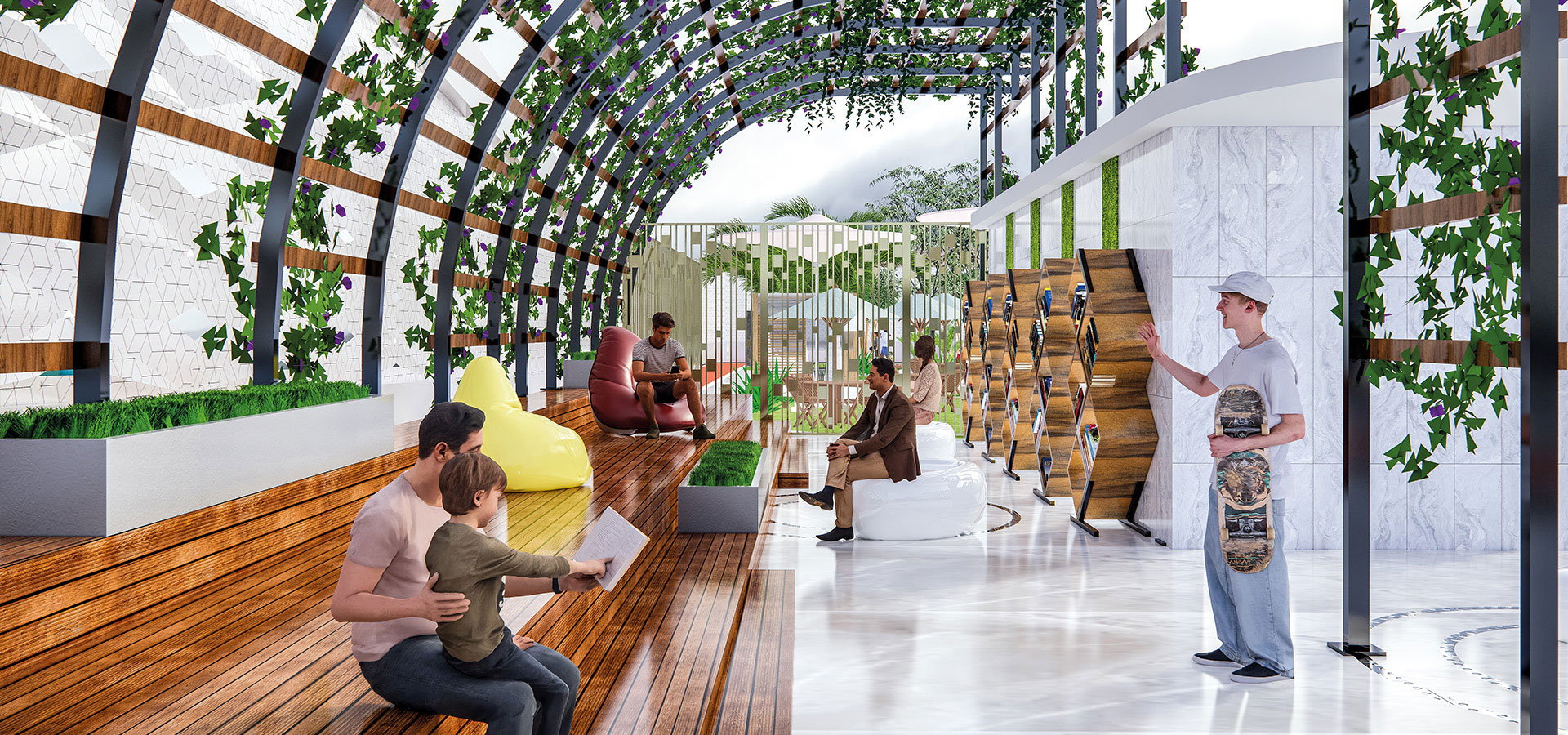 Sportz by Danube — exterior view in Dubai Sports City