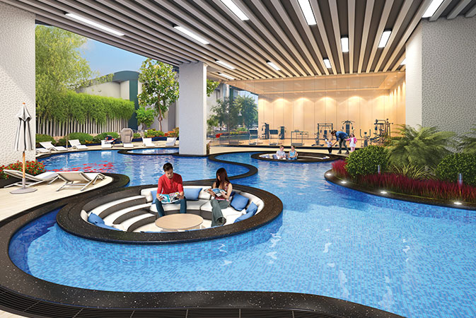 Sportz by Danube — exterior view in Dubai Sports City