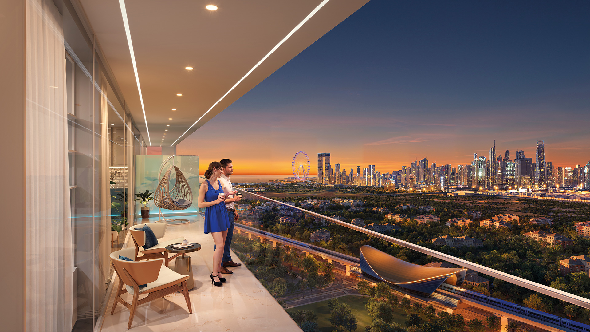 Sparklz by Danube — exterior view in Al Furjan