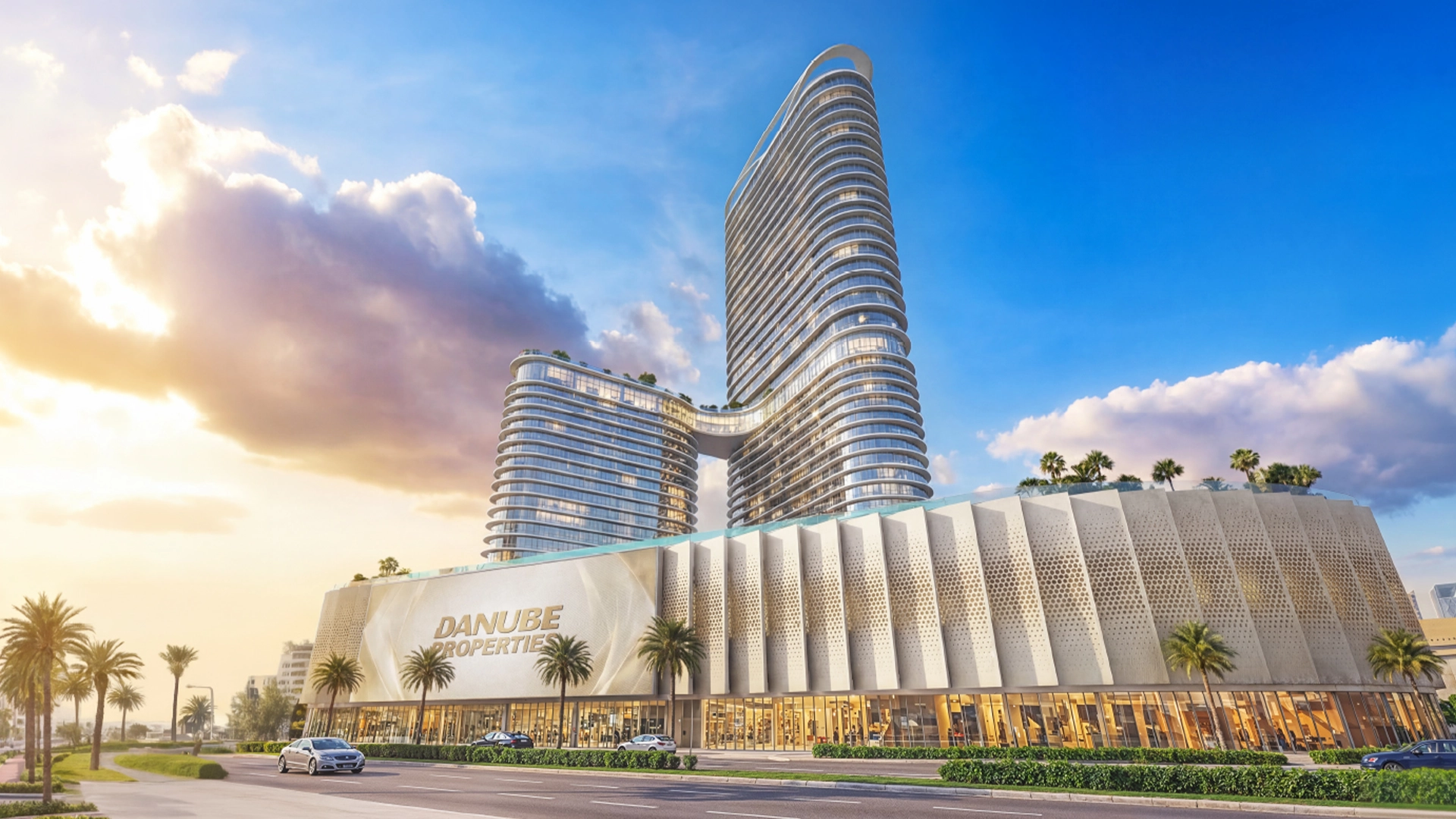 Serenz by Danube — exterior view in Jumeirah Village Circle (JVC)