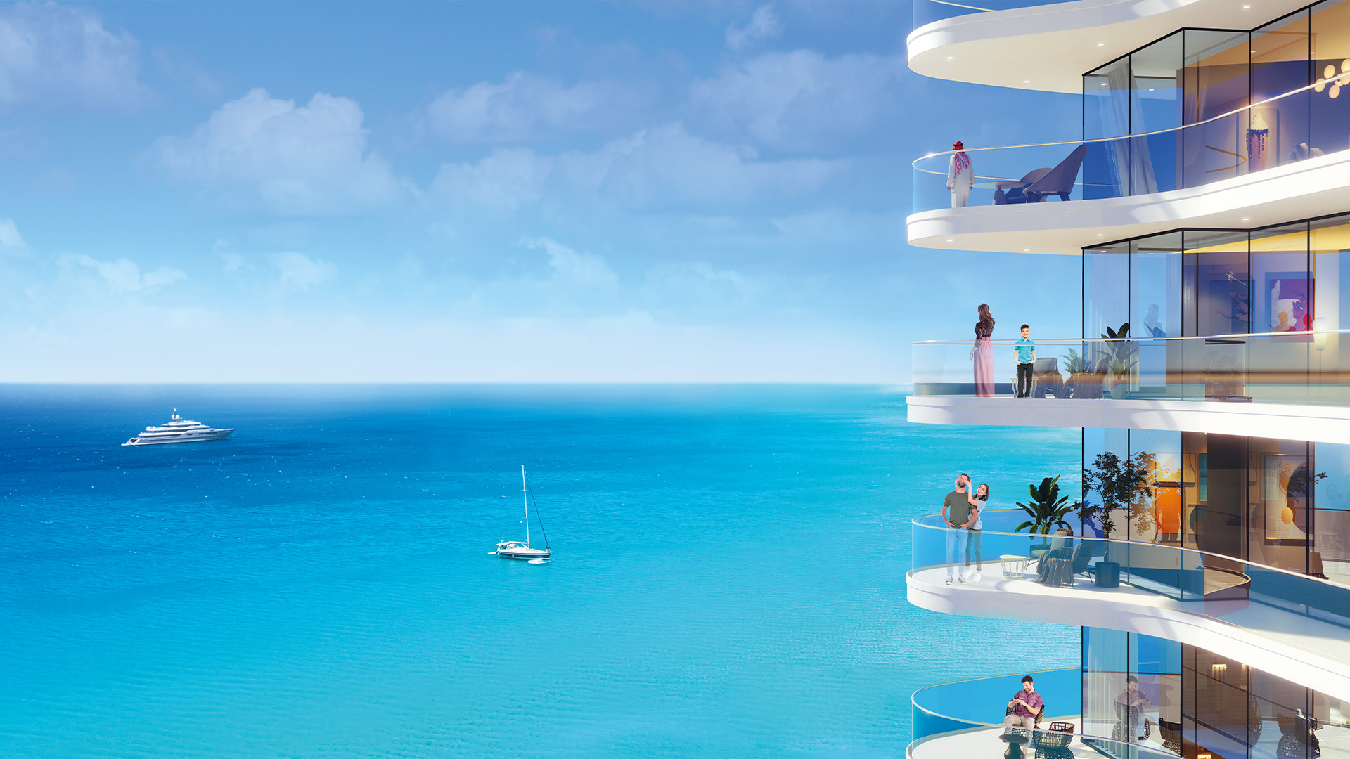 Oceanz by Danube — vue extérieure à Dubai Maritime City