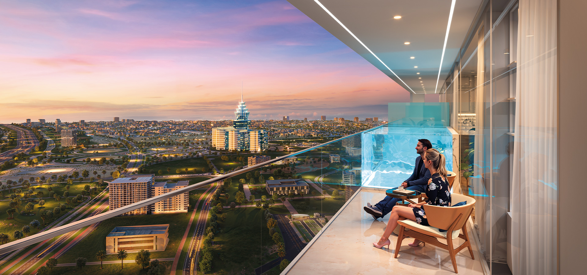 Oasiz 2 by Danube — exterior view in Dubai Silicon Oasis