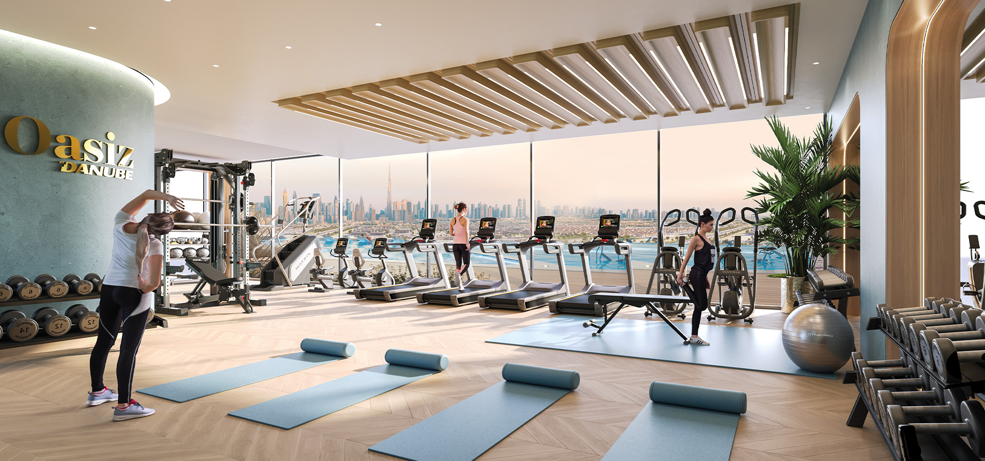 Oasiz 2 by Danube — exterior view in Dubai Silicon Oasis