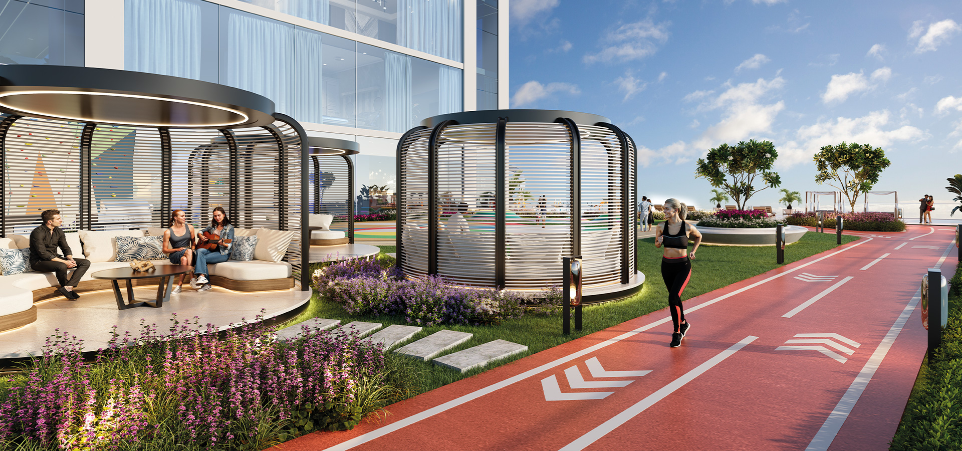 Oasiz by Danube — exterior view in Dubai Silicon Oasis