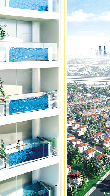 Fashionz by Danube — exterior view in Jumeirah Village Triangle (JVT)