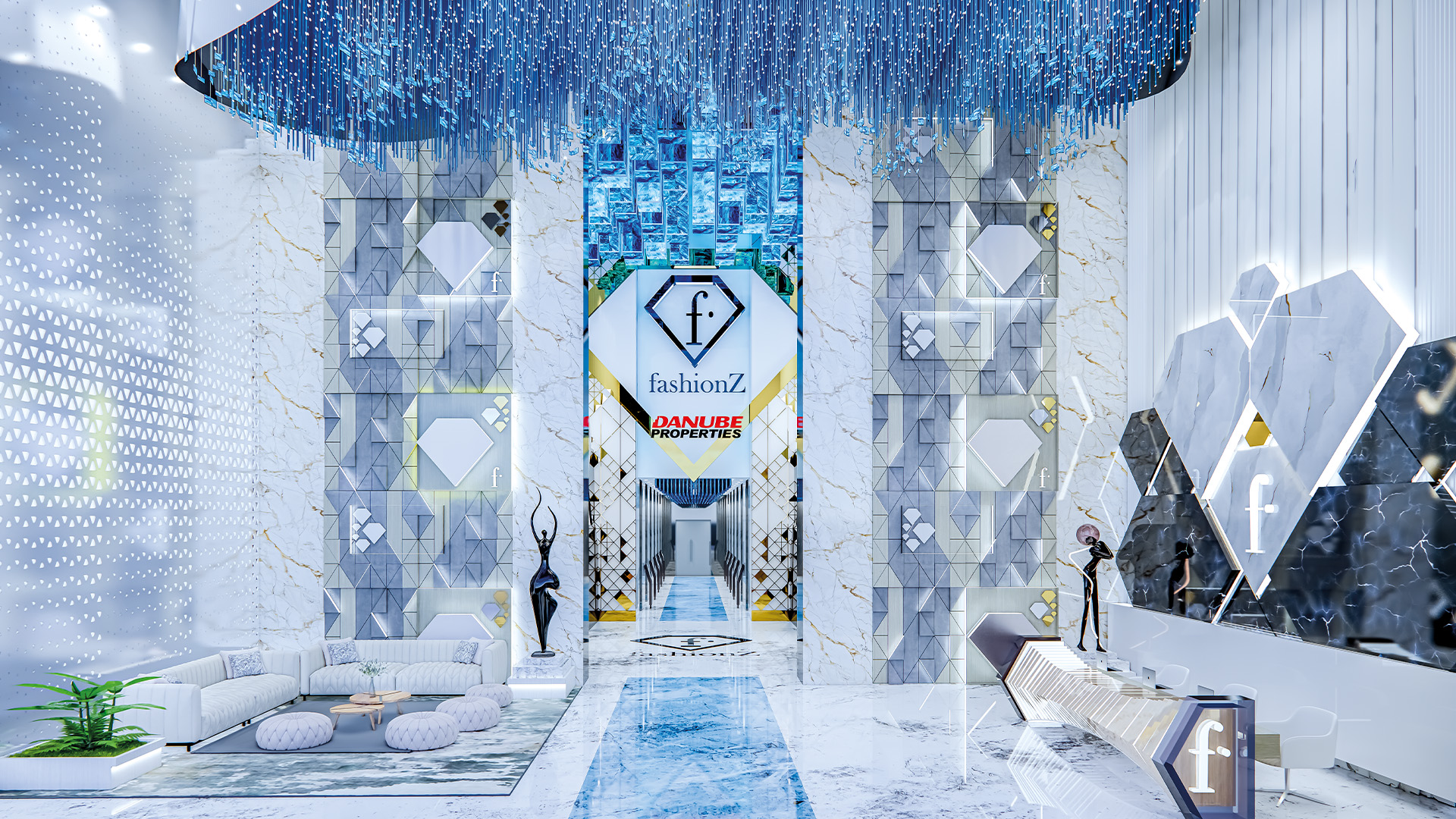 Fashionz by Danube — interior render