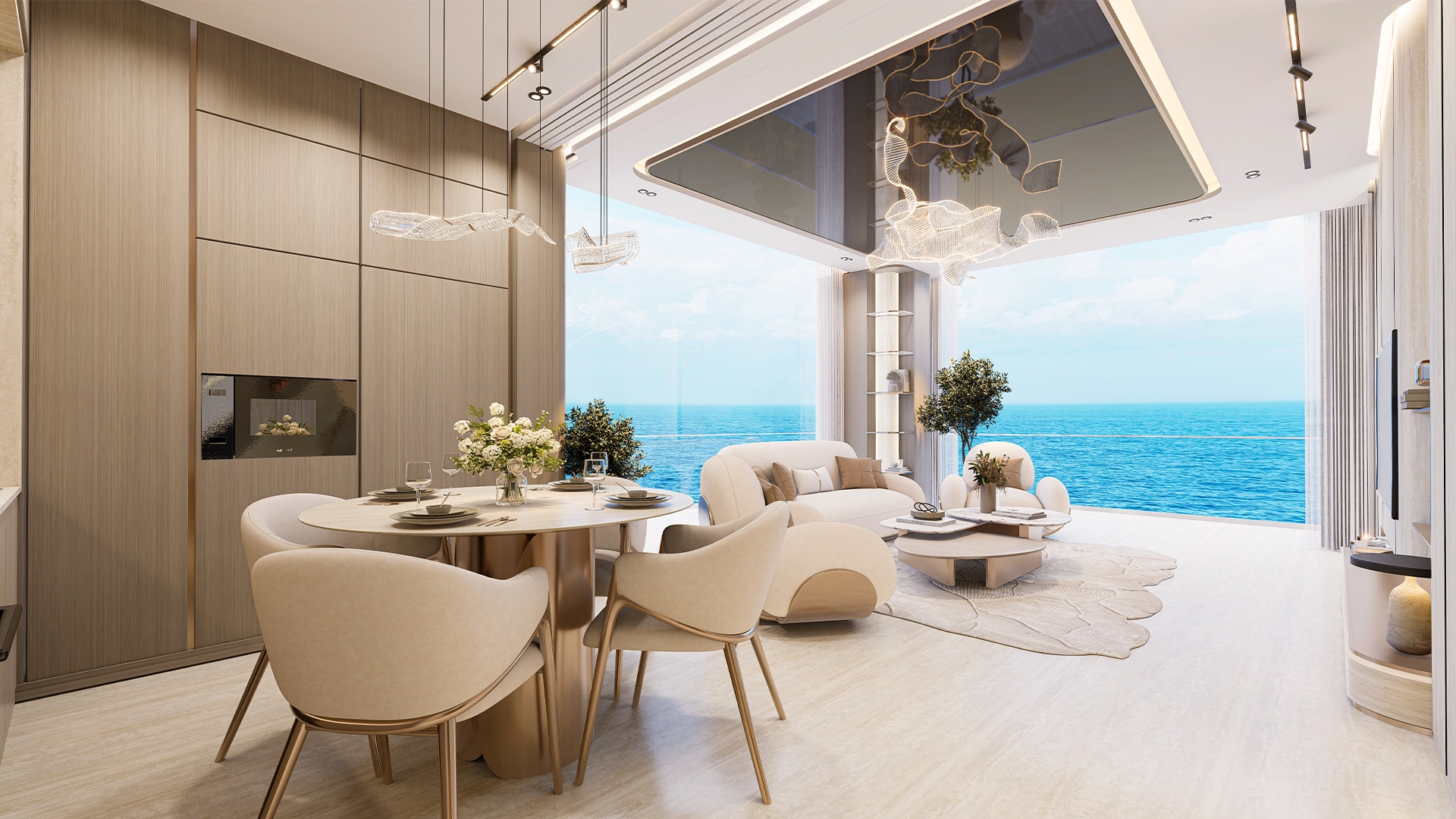 Breez by Danube — exterior view in Dubai Maritime City