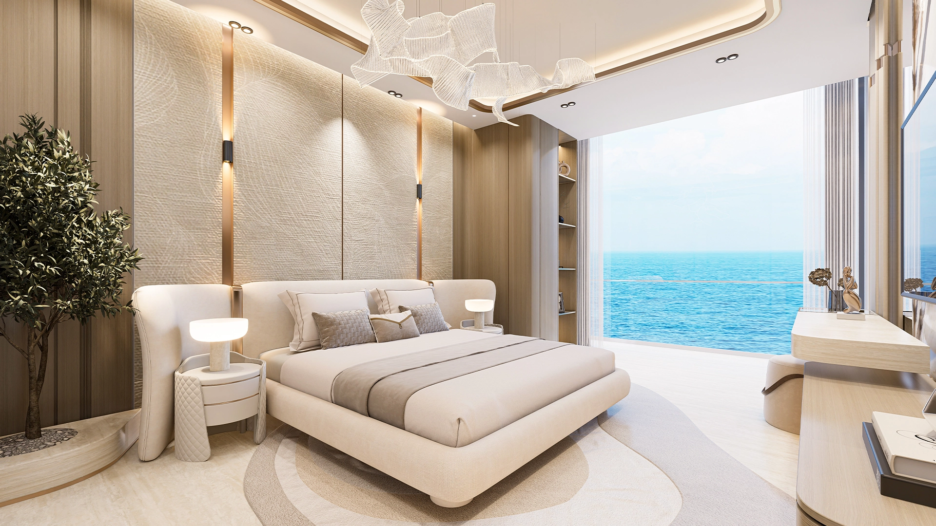 Breez by Danube — exterior view in Dubai Maritime City