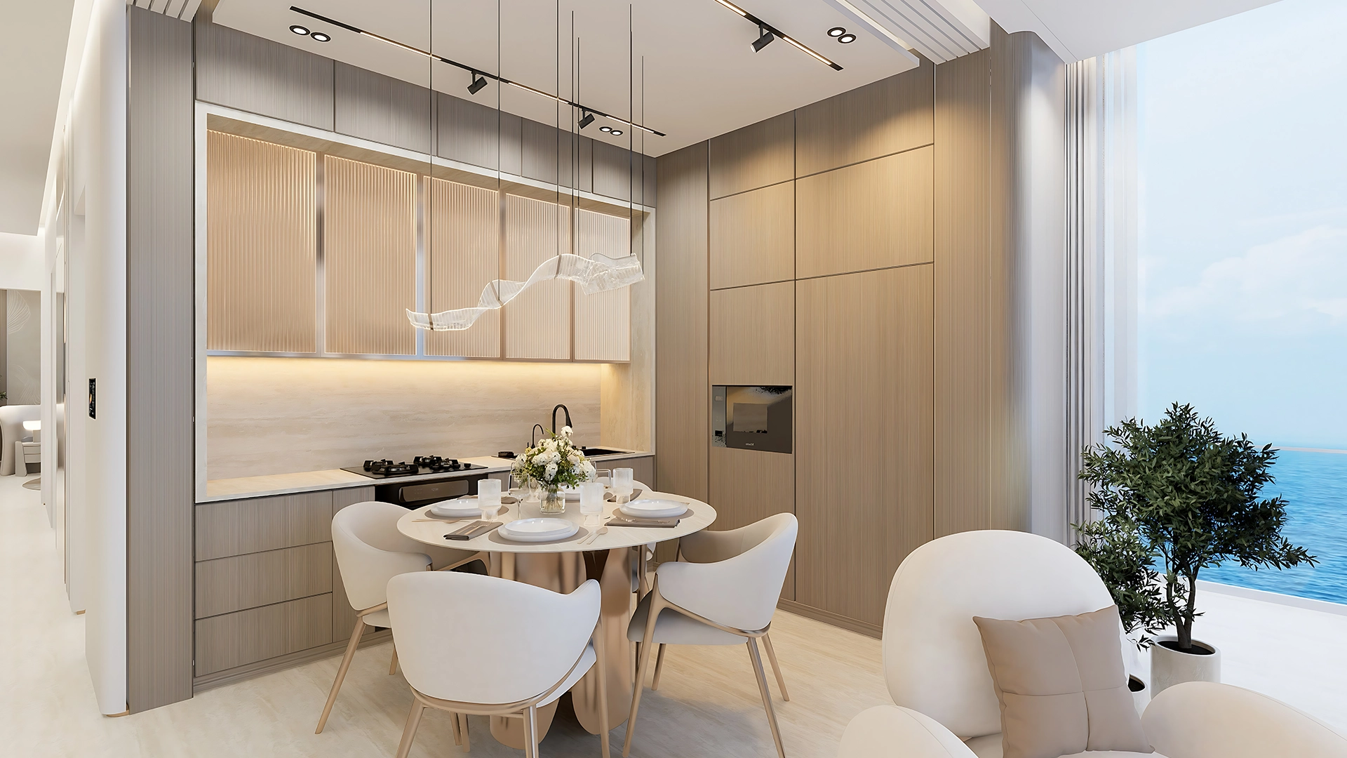 Breez by Danube — exterior view in Dubai Maritime City