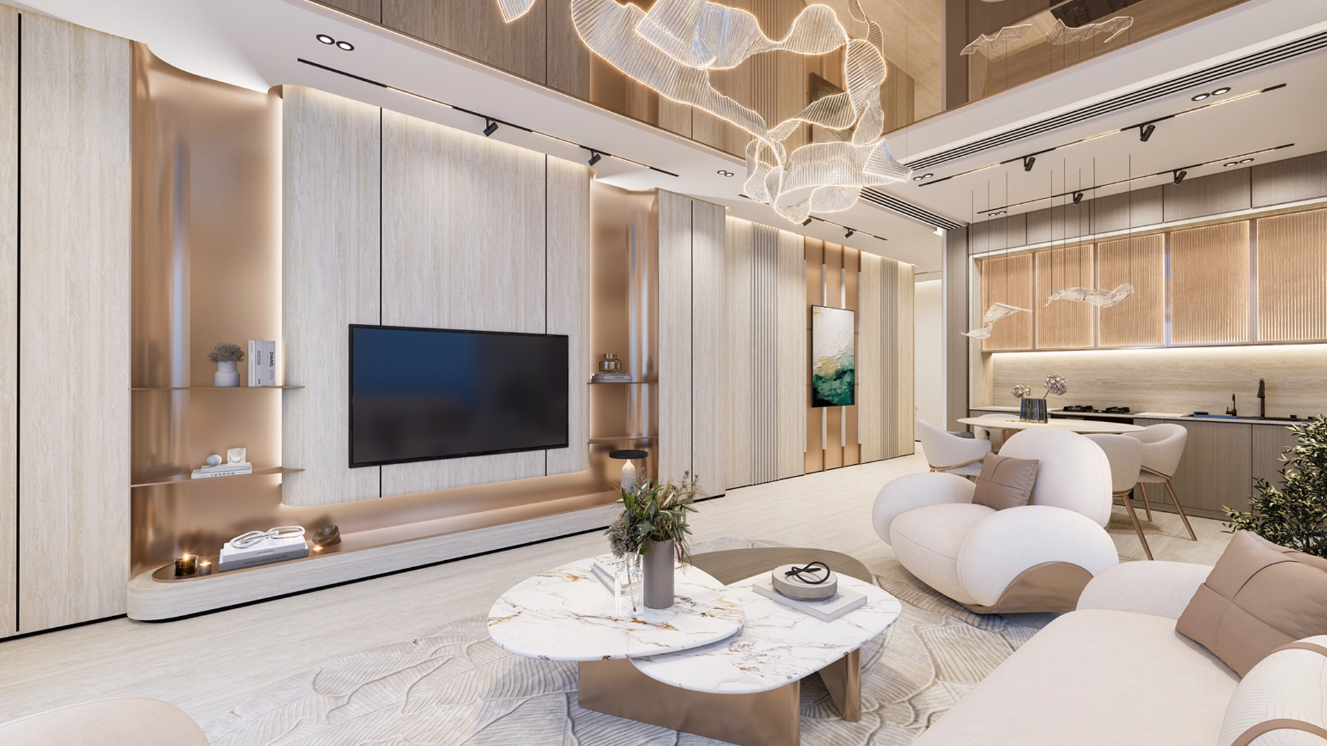 Breez by Danube — exterior view in Dubai Maritime City