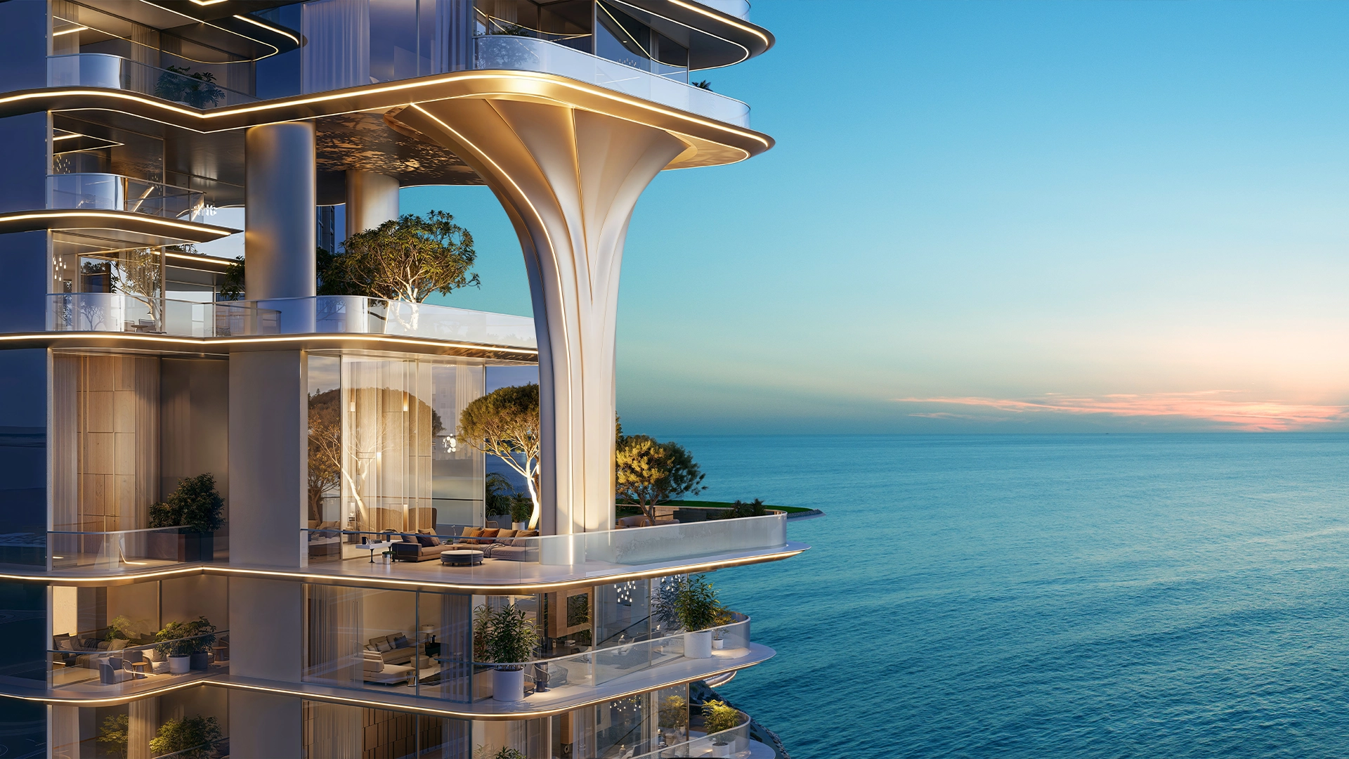 Breez by Danube — exterior view in Dubai Maritime City