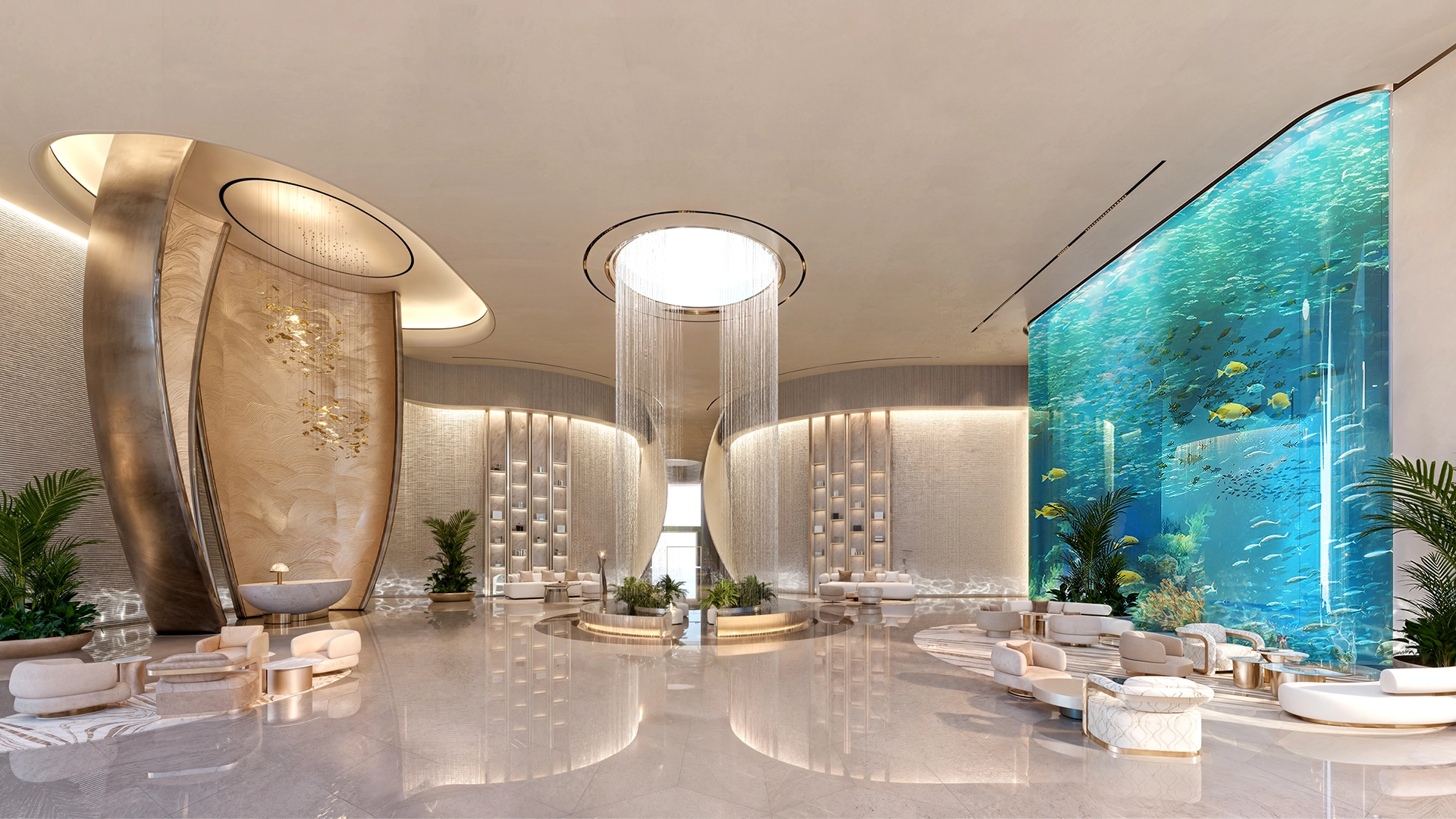 Breez by Danube — exterior view in Dubai Maritime City