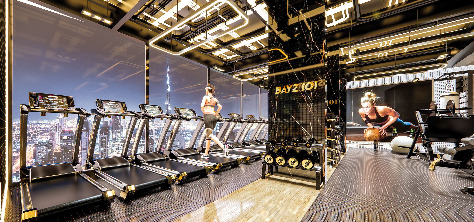 BAYZ 101 by Danube — amenity render