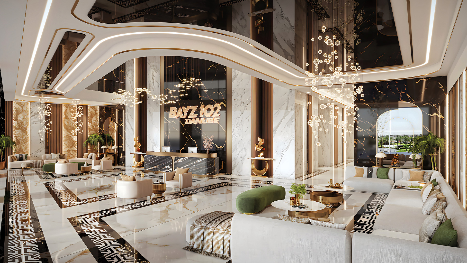 BAYZ 102 by Danube — exterior view in Business Bay