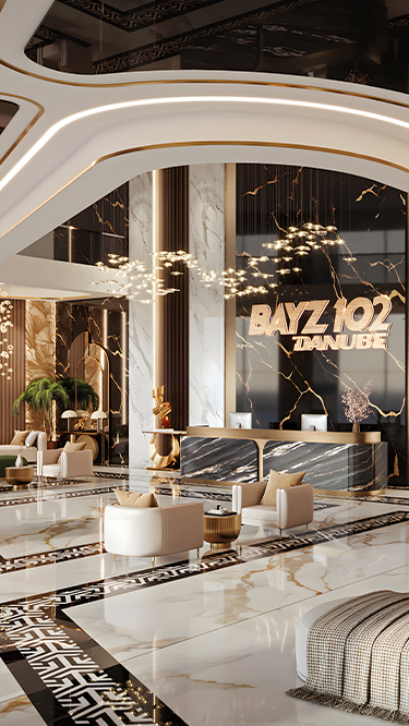 BAYZ 102 by Danube — exterior view in Business Bay