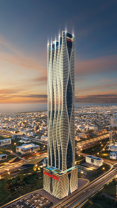 BAYZ 102 by Danube — exterior view in Business Bay
