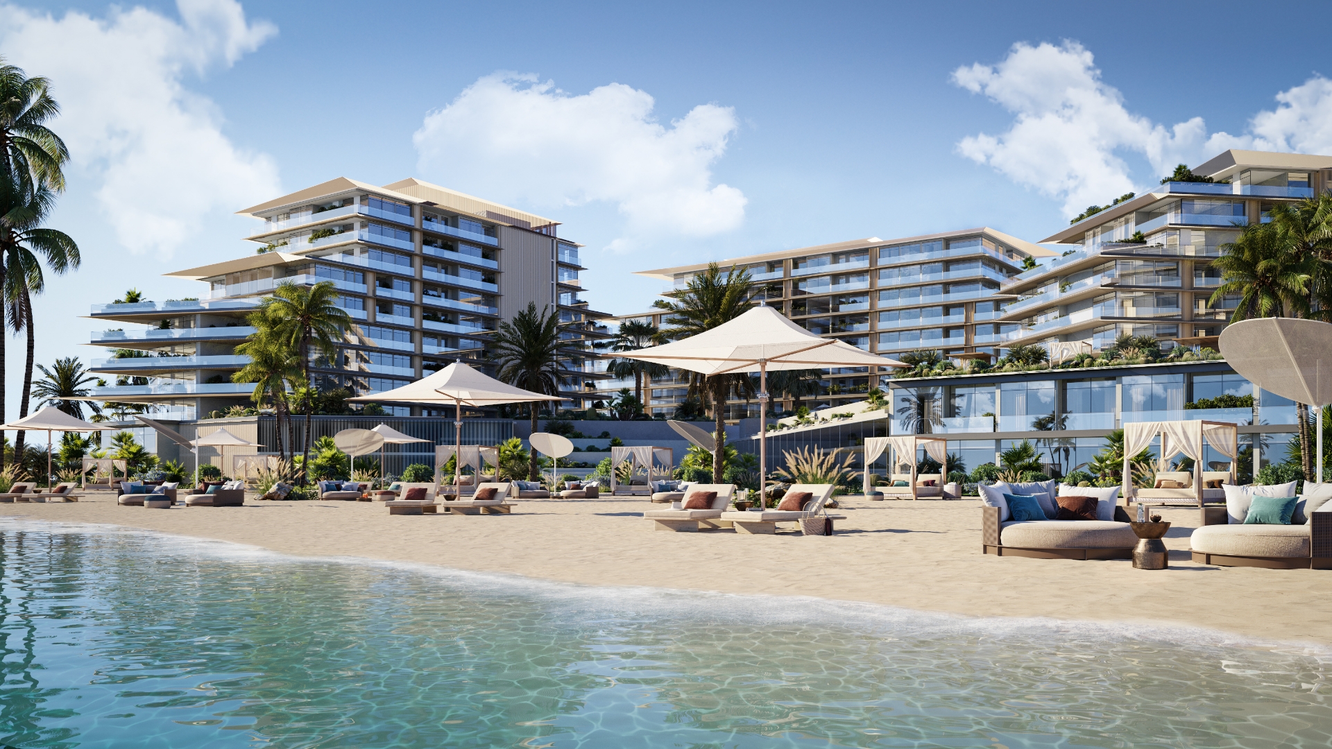 Rixos Hotel & Residences Dubai Islands — exterior view in Dubai Islands