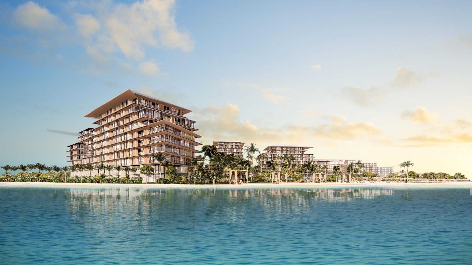 Rixos Hotel & Residences Dubai Islands — exterior view in Dubai Islands