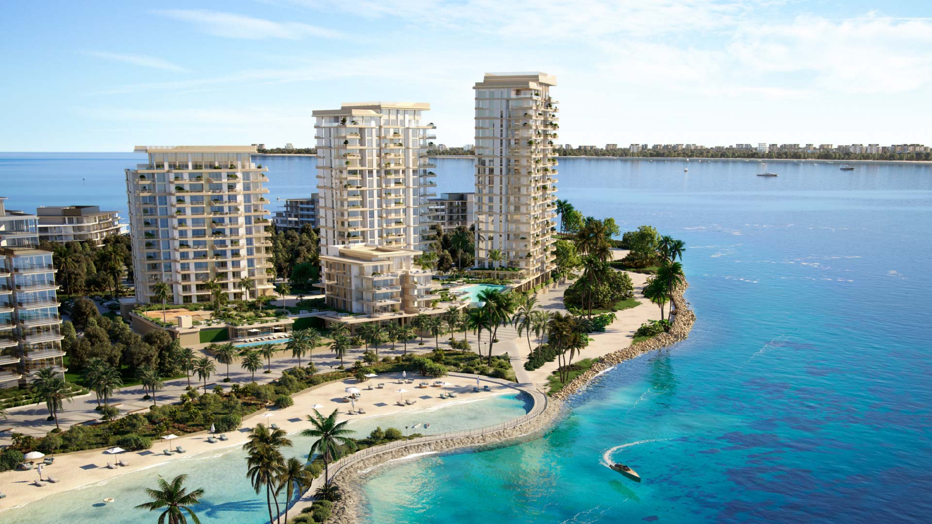 Bay Grove Residences — vue extérieure à Dubai Islands