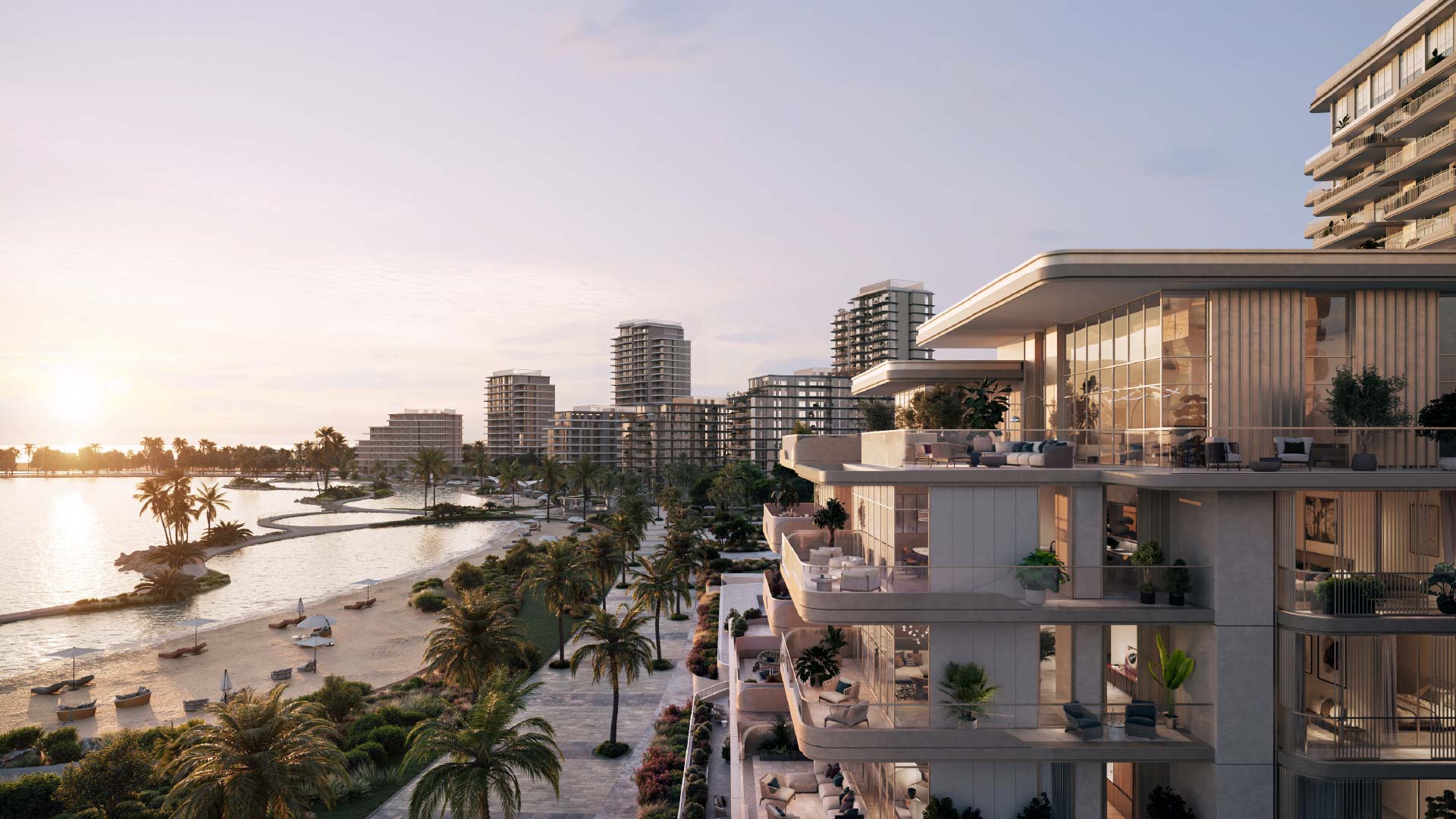 Bay Grove Residences — vue extérieure à Dubai Islands