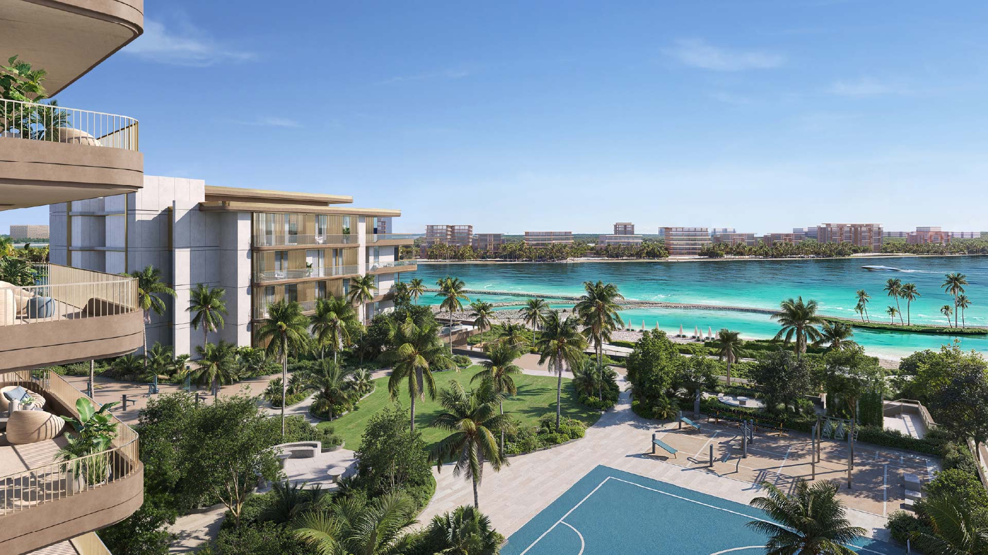 Bay Grove Residences — vue extérieure à Dubai Islands