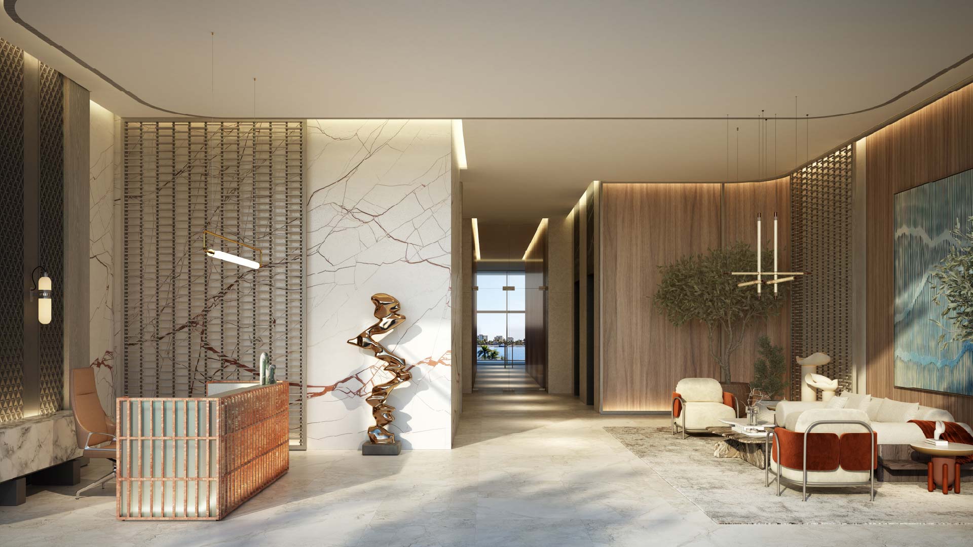 Bay Grove Residences — vue extérieure à Dubai Islands