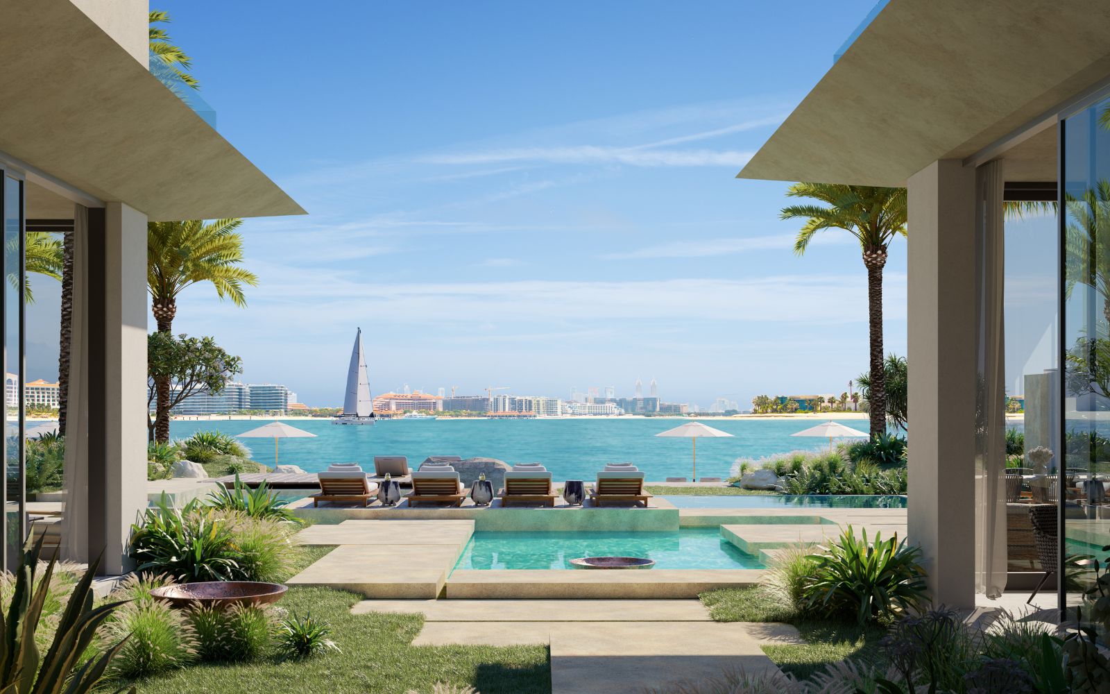 Six Senses Residences The Palm, Dubai — exterior view in Palm Jumeirah