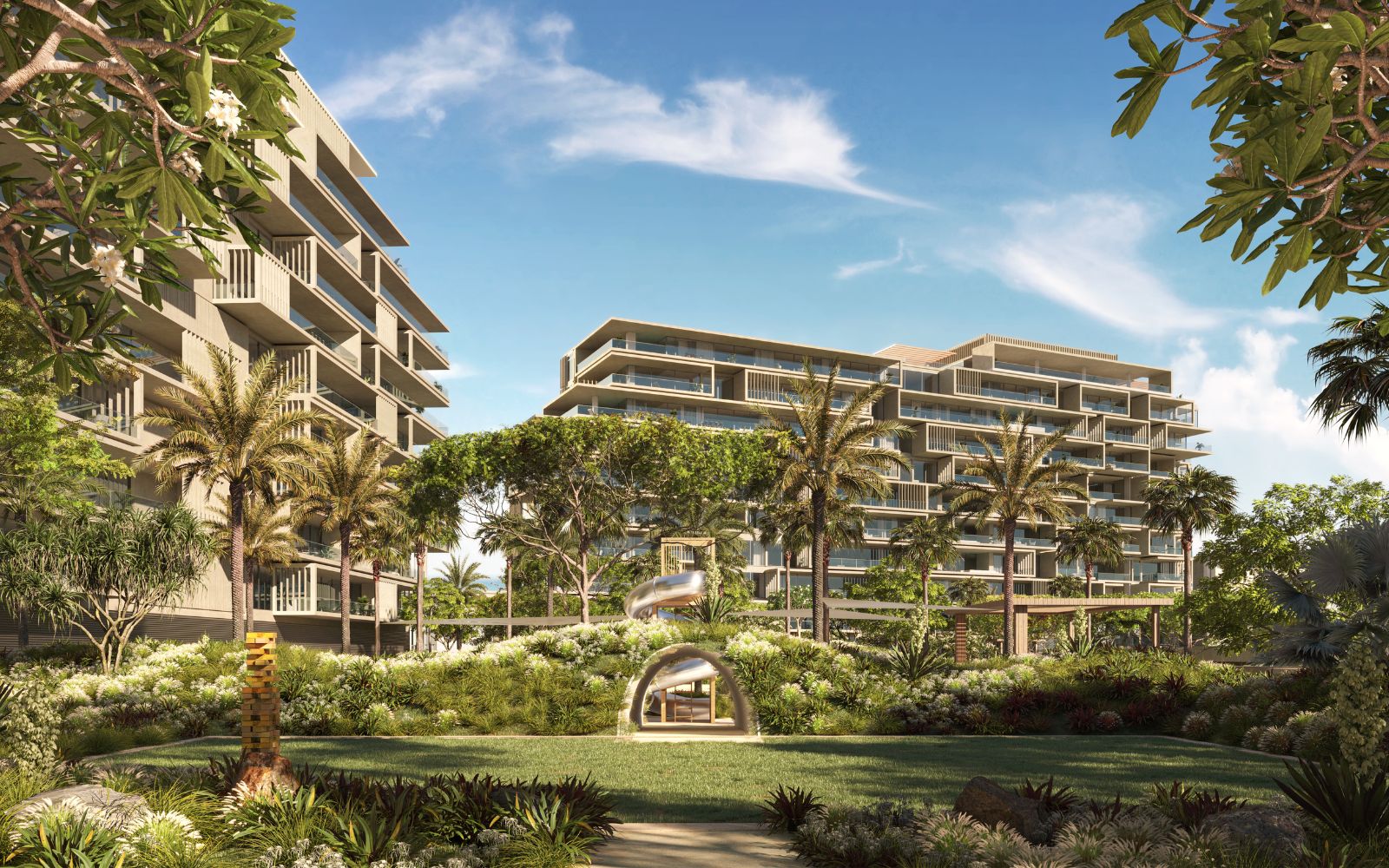 Six Senses Residences The Palm, Dubai — exterior view in Palm Jumeirah