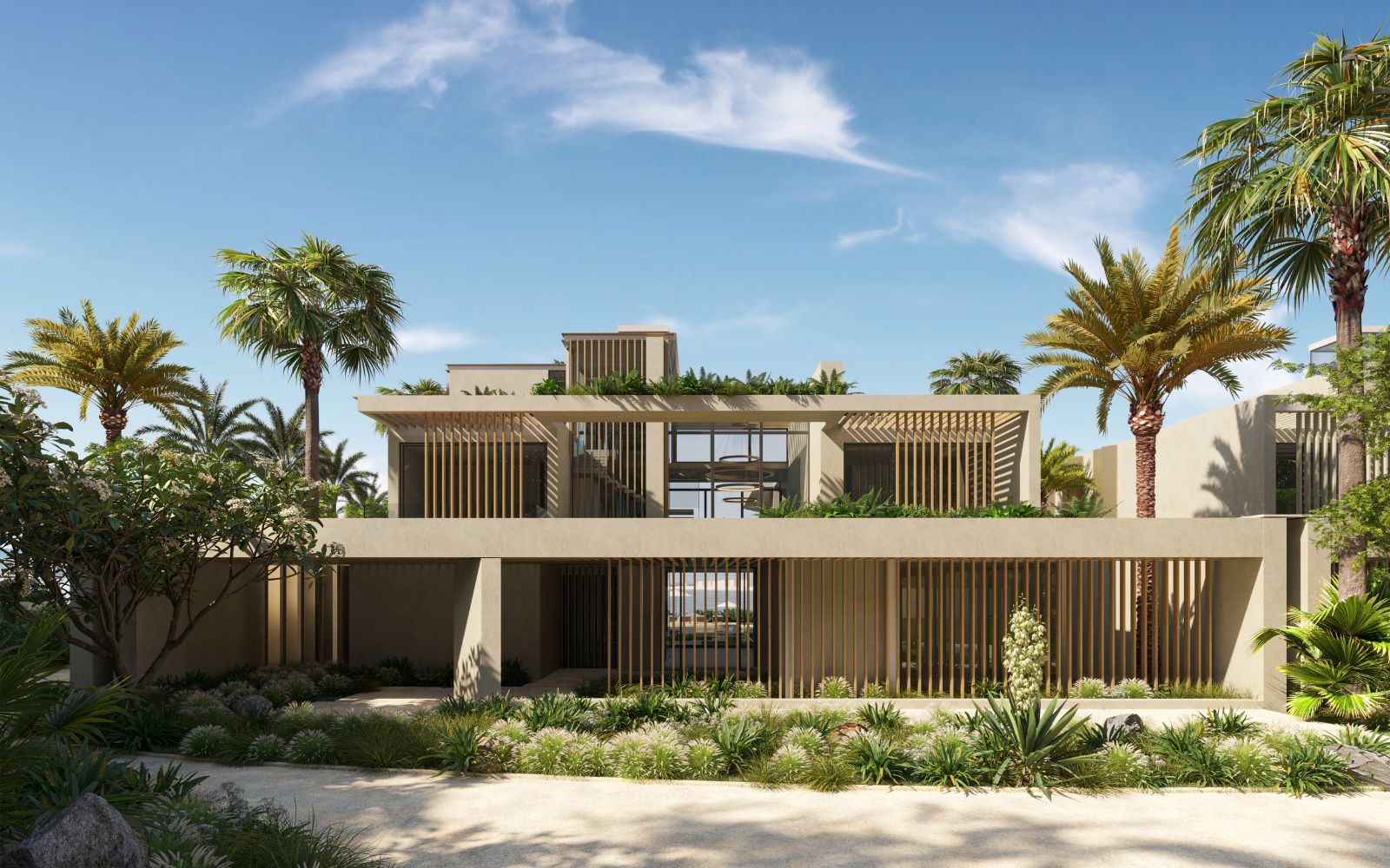 Six Senses Residences The Palm, Dubai — exterior view in Palm Jumeirah