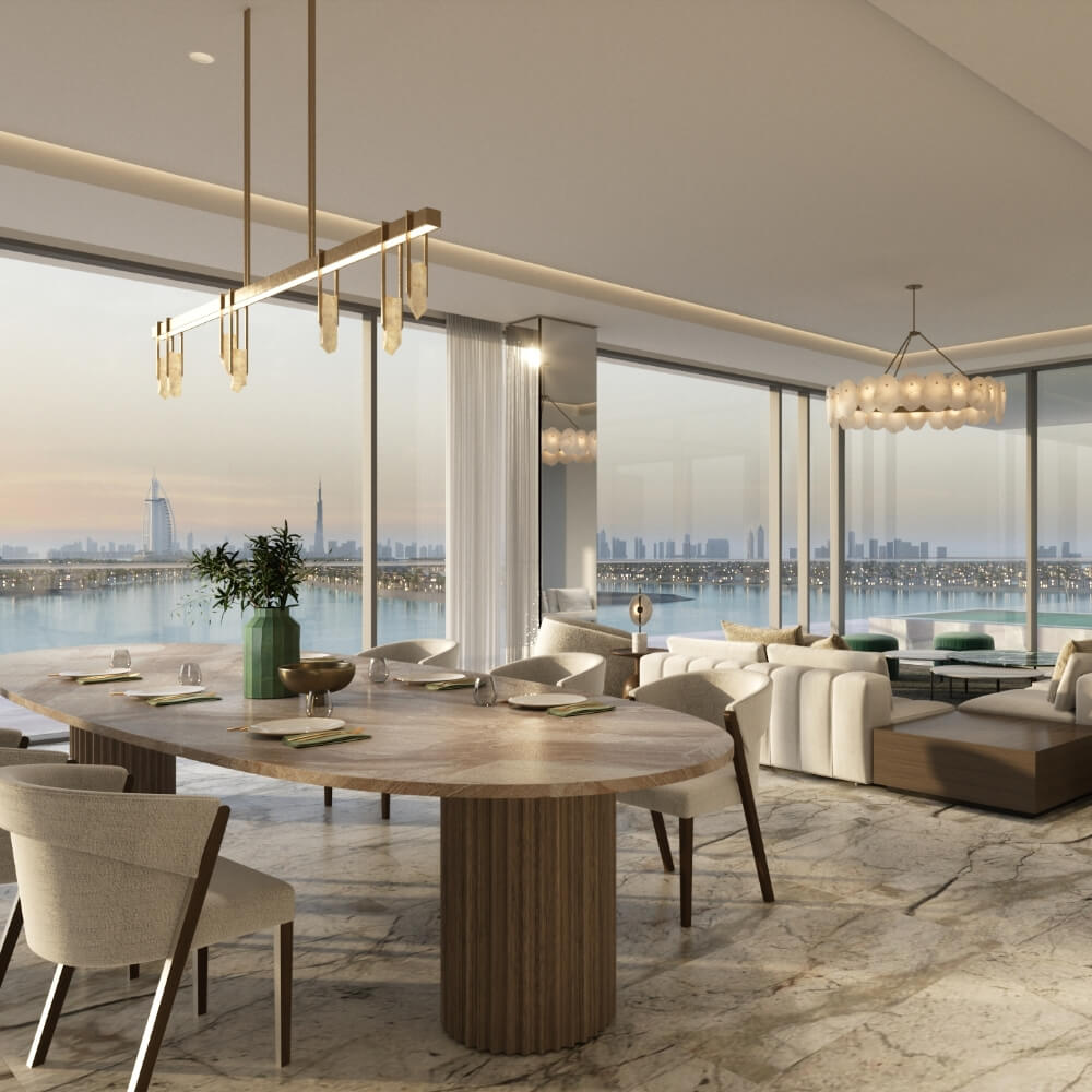 Six Senses Residences The Palm, Dubai — exterior view in Palm Jumeirah