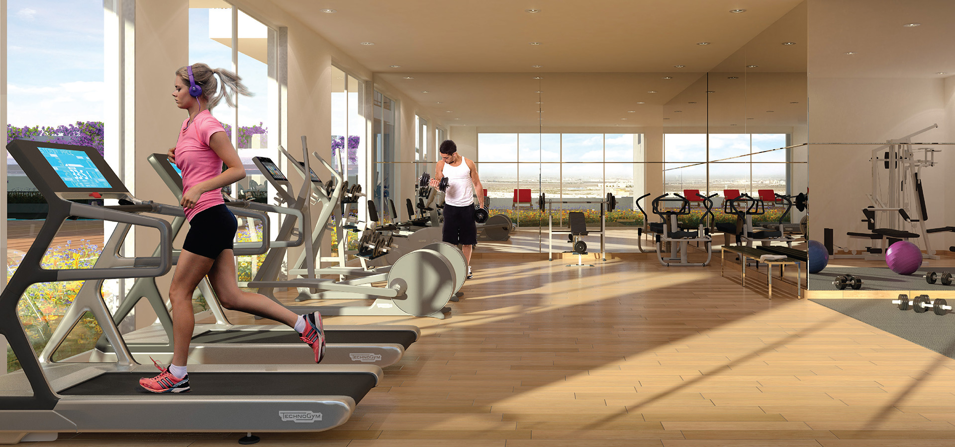 Starz — amenity render