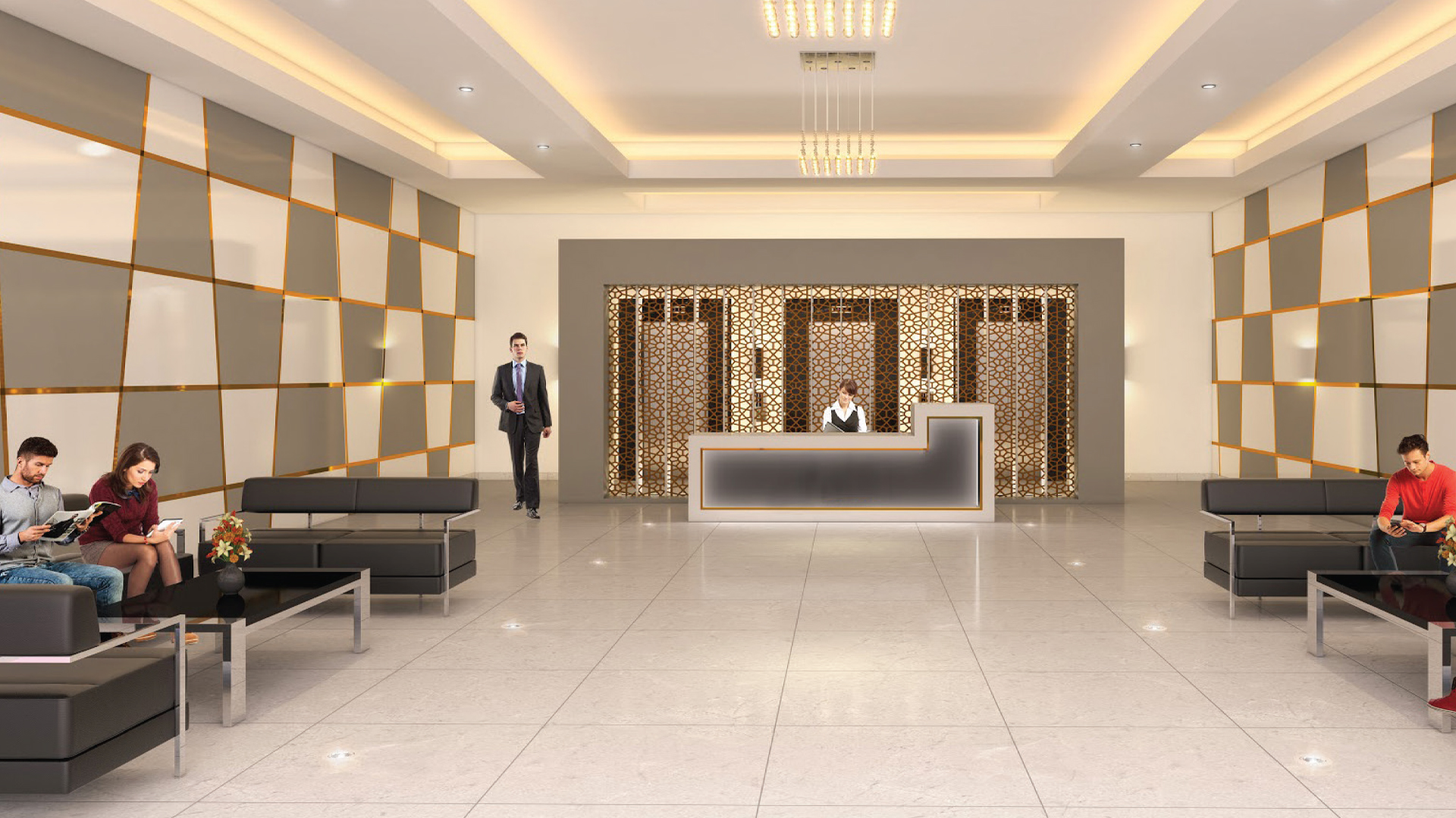 Starz — interior render