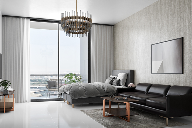 Skyz — exterior view in Arjan (Dubailand)