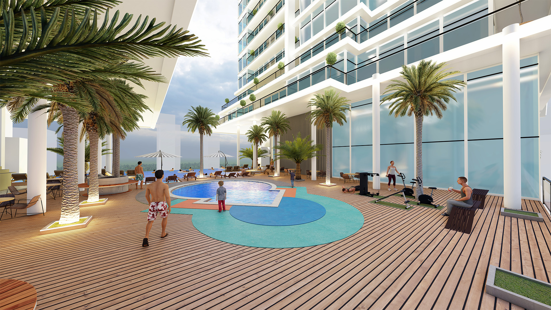 Elitz by Danube — exterior view in Jumeirah Village Circle (JVC)