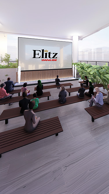 Elitz by Danube — exterior view in Jumeirah Village Circle (JVC)